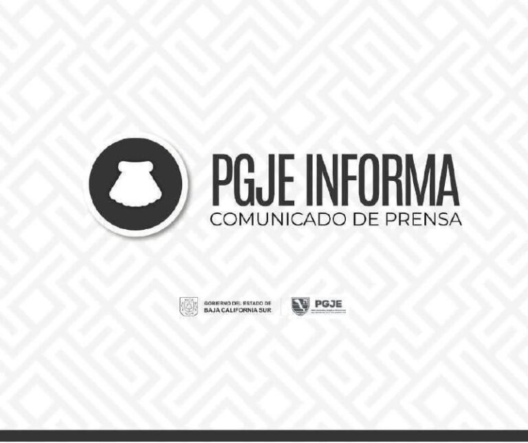 La PGJE de Baja California Sur inicia investigaciones tras los hechos violentos en Playa El Coyote, municipio de Mulegé, donde un hombre falleció y una menor resultó con lesiones superficiales.